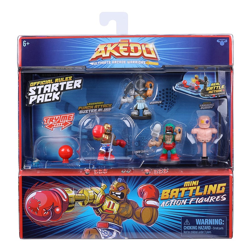 Akedo Ultimate Arcade Warriors Starter Pack  Legendary Punch Attack Multicolor 14231For Ages 6 years - Image 3