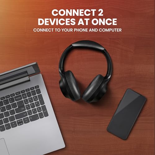 Back Bay Audio ClearCall 70 - Bluetooth Headphones with Microphone + Removable Boom Mic - Work Head Phones Wireless Bluetooth, Over Ear Headphones for Work from Home, Headset for Laptop - Image 5