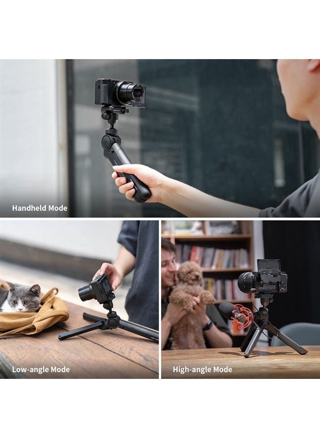 PGYTECH MANTISPOD 2.0 Mini Camera & Cell Phone Vlogging Tripod | 6 Modes Small Travel Flexible DSLR Pocket Stand | Video Vlog Desktop Shooting Selfie Mount  - Image 5