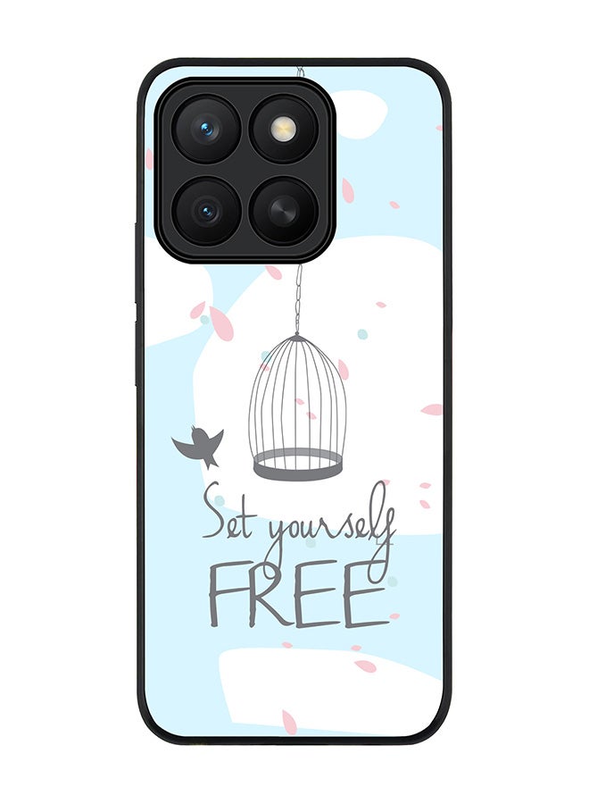 Stylizedd For Honor X8c Case,Slim fit Camera Protection, Shockproof Thin Phone cover  - Set Yourself Free