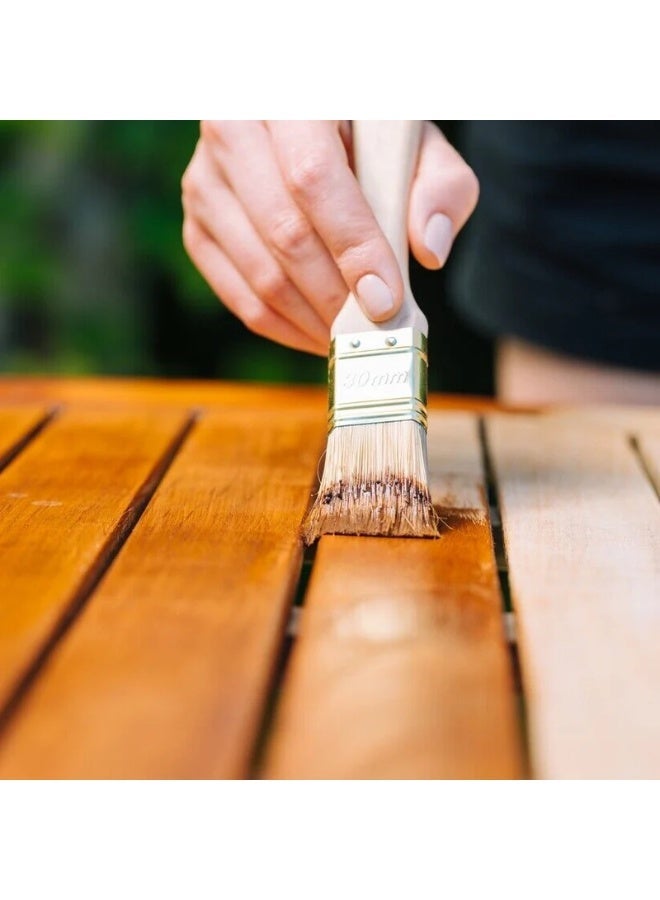 Bartoline Boiled Linseed Oil 2 L, Fast-Drying Wood Protector for Softwood Garden Furniture and Interior Wood - Image 2