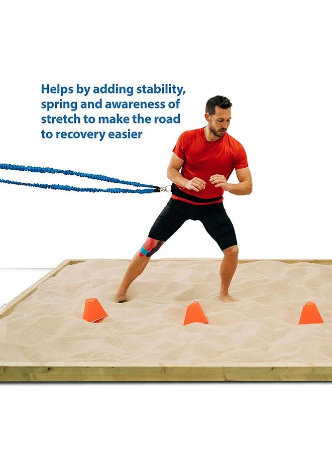 مويكسين شريط علم الحركة المرن لدعم العضلات للتمرين والرياضة والتعافي من الإصابات 5 متر/لفة - Image 4