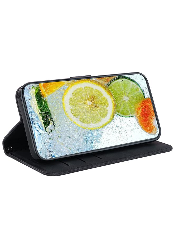 erorex Case For Samsung Galaxy S23 FE 5G Double 8-shaped Embossed Leather Phone Case - Image 5