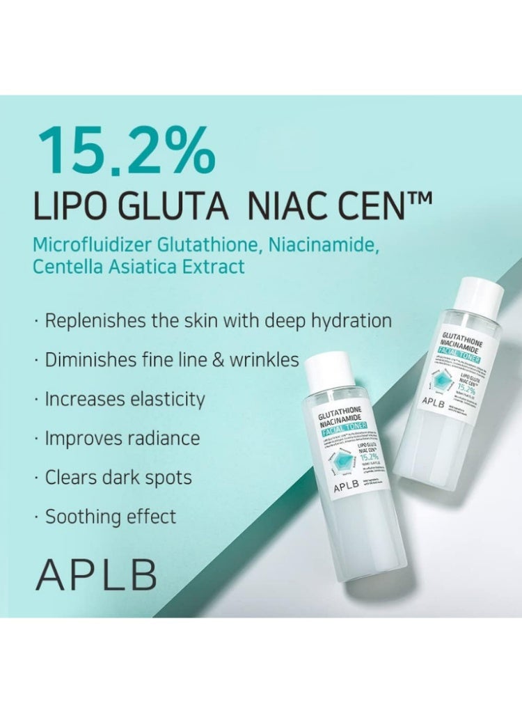 APLB Dark Spots & Uneven Skin Tone Solution – APLB Glutathione & Niacinamide Facial Toner for Brightening, Clarity & Radiant Glow - Image 4