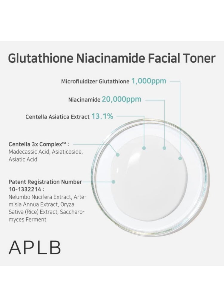 APLB Dark Spots & Uneven Skin Tone Solution – APLB Glutathione & Niacinamide Facial Toner for Brightening, Clarity & Radiant Glow - Image 5