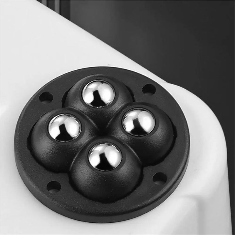 Transparent Nylon Self Adhesive Heavy Duty Furniture Casters Wheels 12Pcs Universal Mute Strong Load Bearing - Image 4