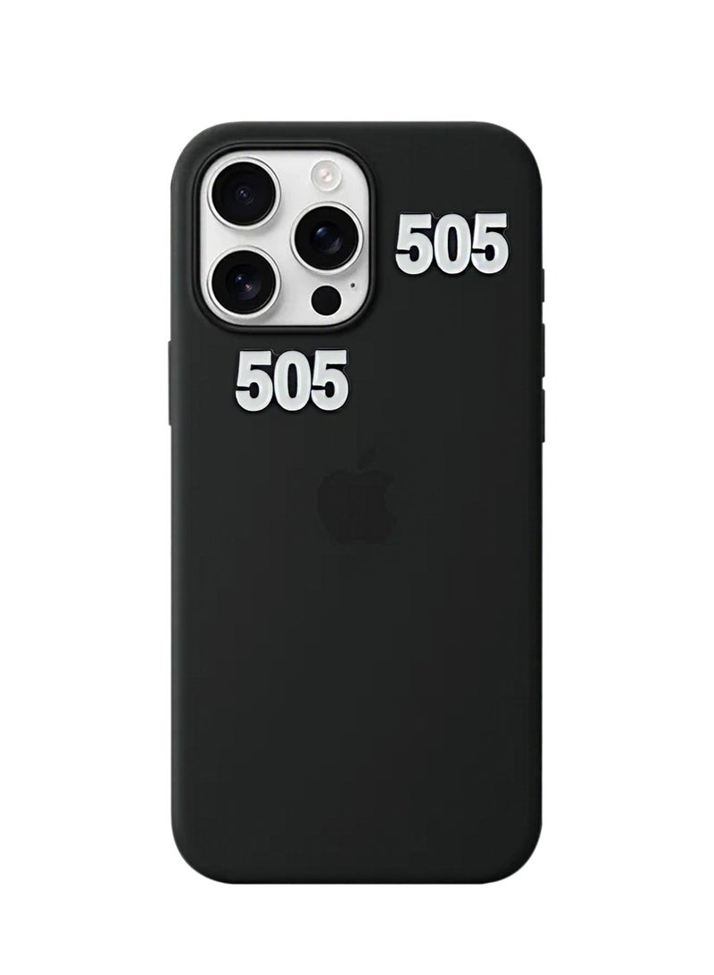 2 Pieces 505 Qahtani Number Type Metal Sticker for Mobile or Any Smooth Surface  - Image 5