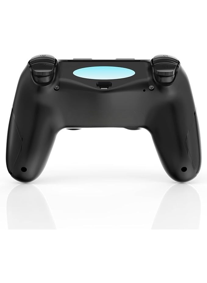 Wireless Controller Dual Vibration Game Gamepad Joystick Controller for PS-4 / Slim/Pro/PC (WIN 7/8/10), Wireless Controller Compatible with PS-4 Console/PC (Black) - Image 2
