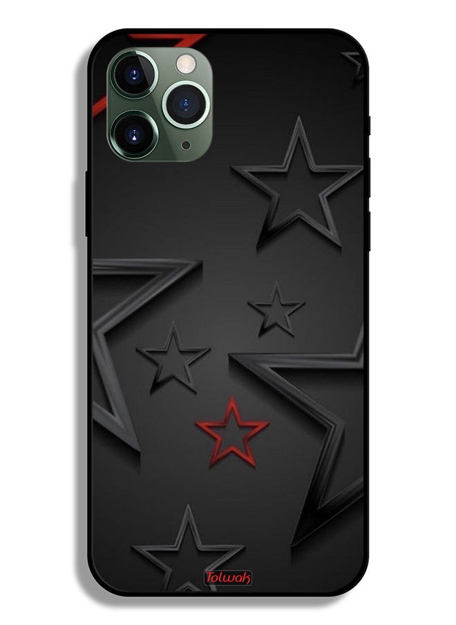 Tolwak Apple iPhone 11 Pro Max Protective Case Stars Pattern  - Image 2