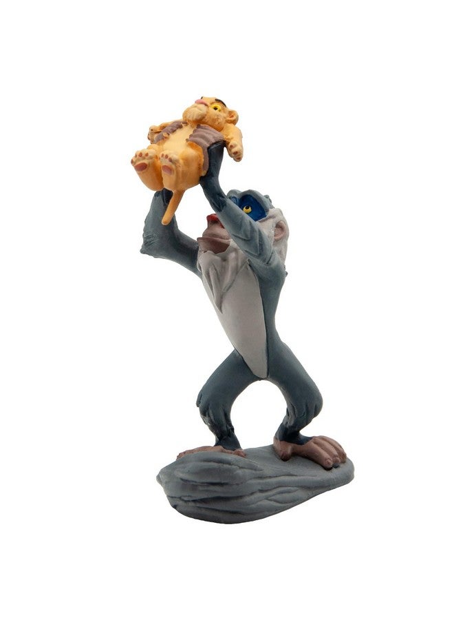 Bullyland Rafiki with Baby Simba Action Figure - Image 1
