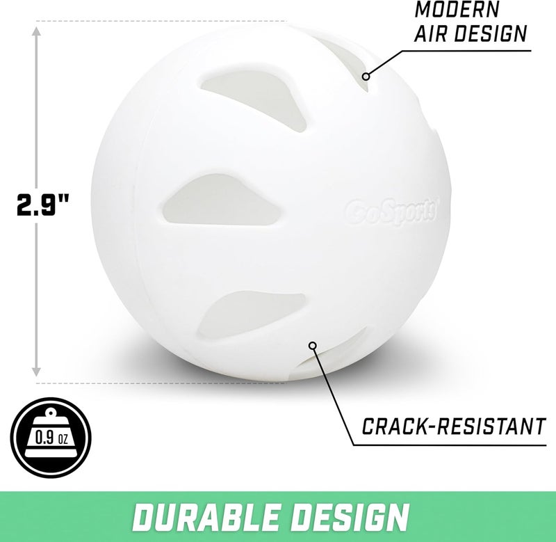 GoSports GoSports LotBall AIR Plastic Baseballs  6 Pack - Image 4