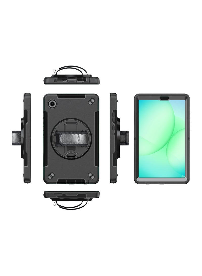 عام غلاف لوحي مع حامل دوار متوافق مع Samsung Tab A11 8.7-inch، مقاوم للسقوط وخفيف الوزن بتثبيت دقيق - Image 5