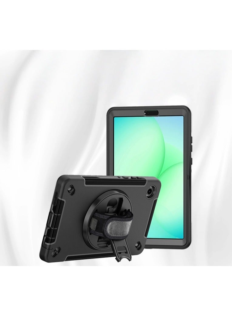 عام غلاف لوحي مع حامل دوار متوافق مع Samsung Tab A11 8.7-inch، مقاوم للسقوط وخفيف الوزن بتثبيت دقيق - Image 1