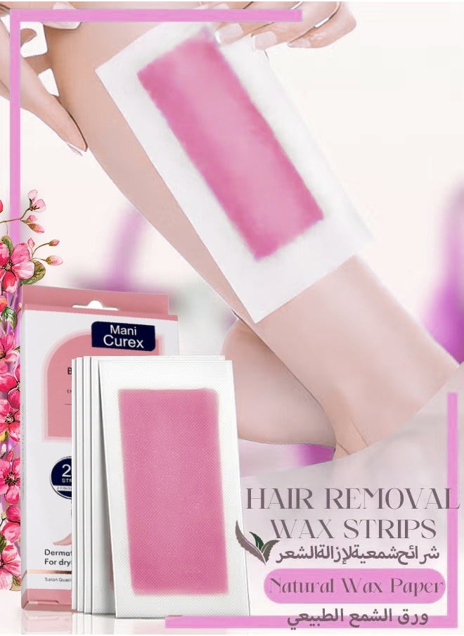 Mani Curex BODY WAXING STRIPS LAVENDER EXTRACT  - Image 1