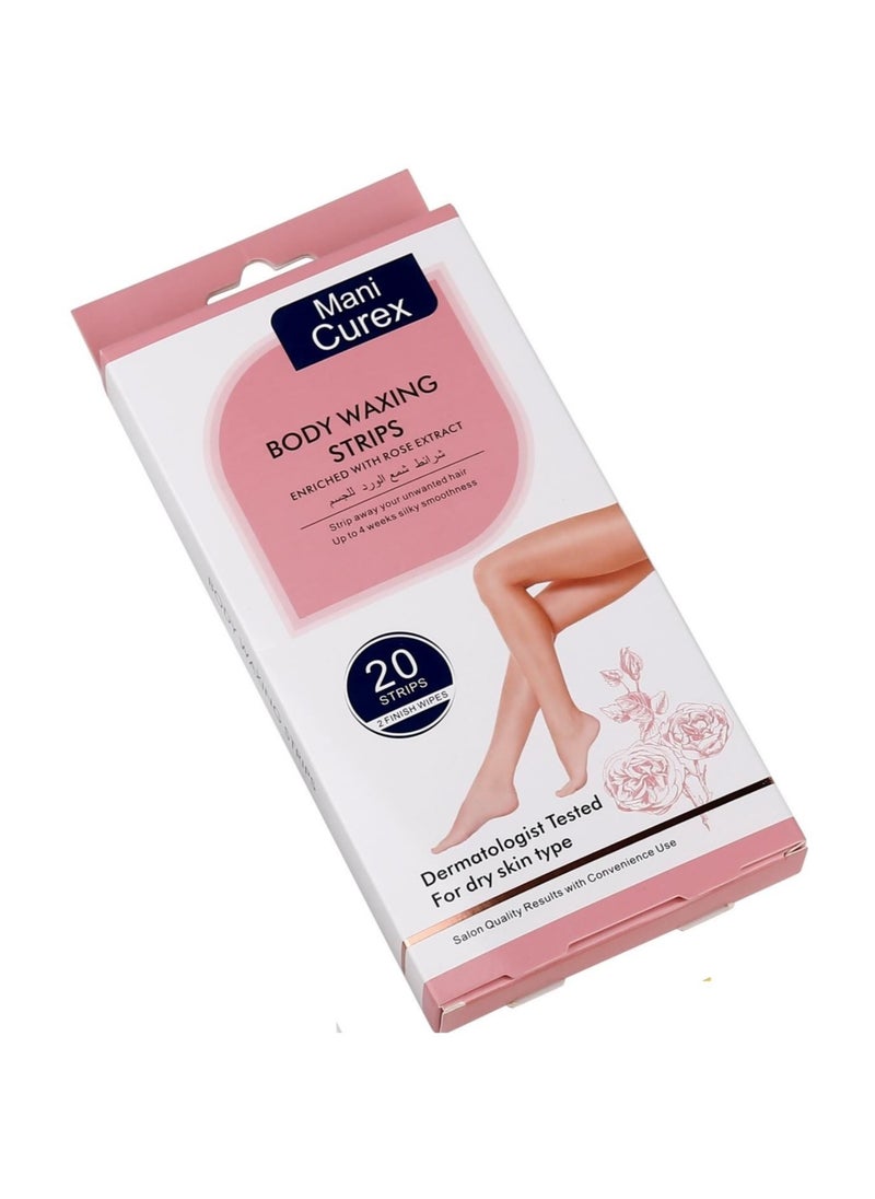 Mani Curex BODY WAXING STRIPS LAVENDER EXTRACT  - Image 2