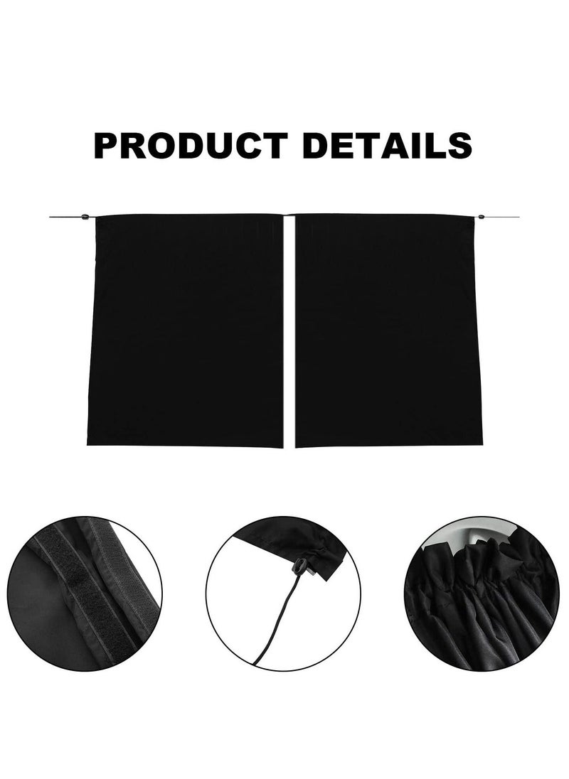 Y&D - Car Divider Curtain, Universal Curtains Sun Shade, Removable Front Rear Side Privacy for Travel Nap Night Camping - Image 1
