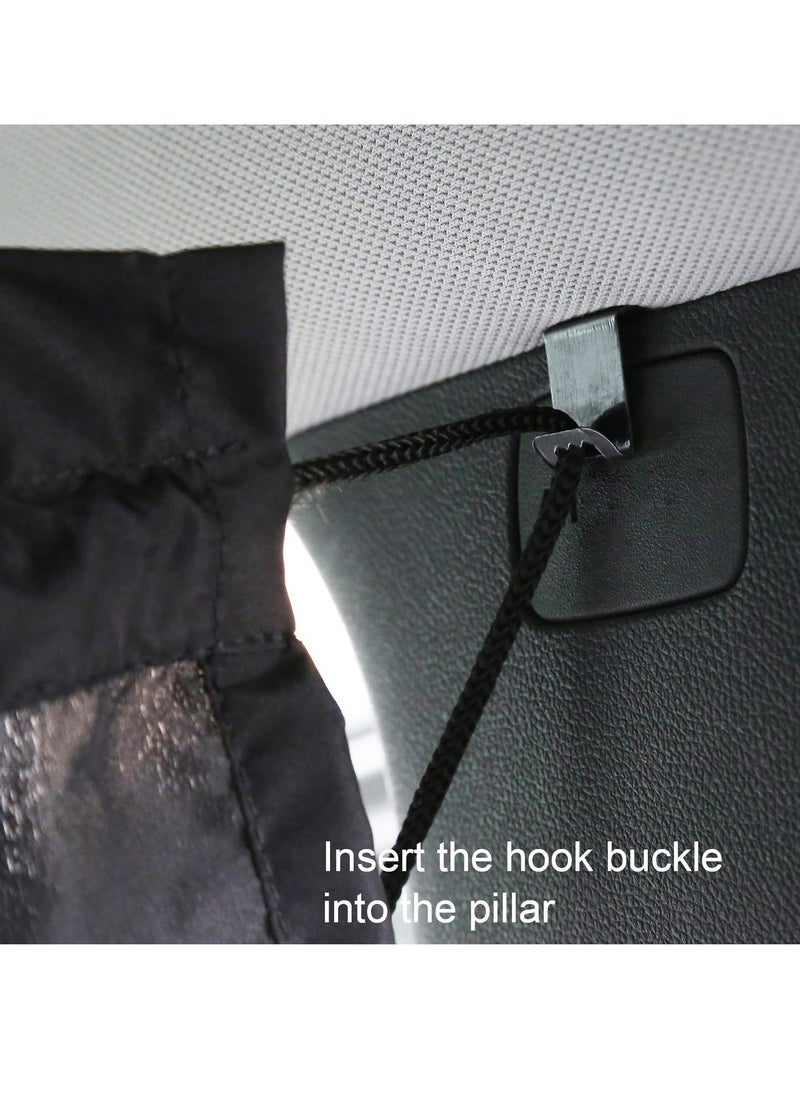 Y&D - Car Divider Curtain, Universal Curtains Sun Shade, Removable Front Rear Side Privacy for Travel Nap Night Camping - Image 1