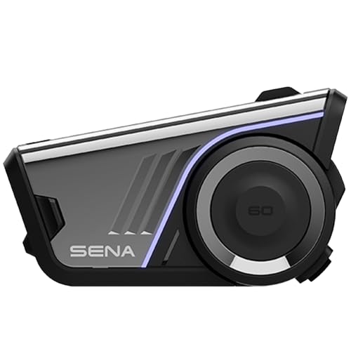 Sena 60S Motorcycle Communication Headset with Wave, Mesh, and Bluetooth Intercom, 2nd Generation Sound by Harman Kardon - Image 5