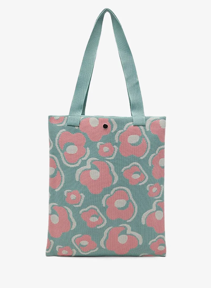 أر أند بي Patterned Shoulder Bag