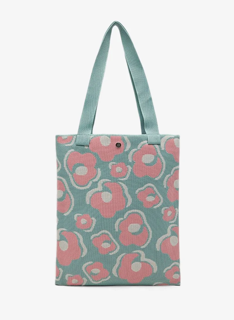 أر أند بي Patterned Shoulder Bag