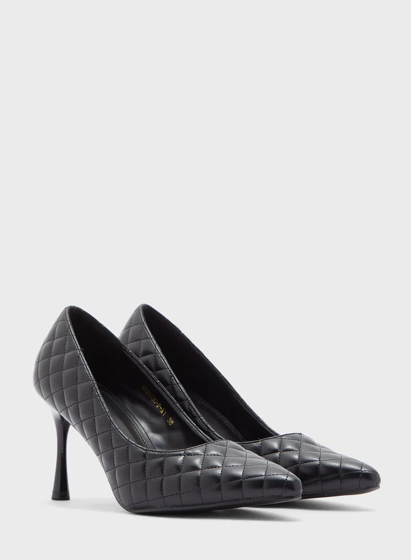 ELLA Quilted Pointed Pump