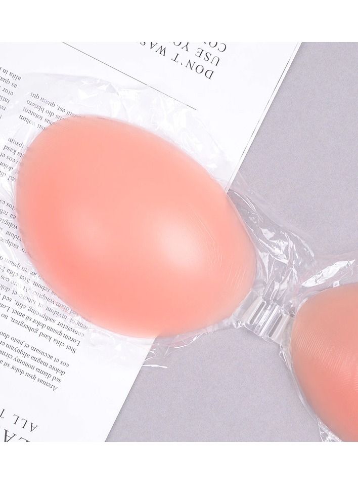 DubaiGallery Silicone Self Adhesive On Gel Push Up Bra Strapless Invisible Backless Bra - Image 2