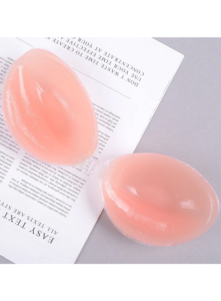 DubaiGallery Silicone Self Adhesive On Gel Push Up Bra Strapless Invisible Backless Bra - Image 1