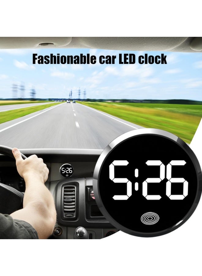 CMGTYYD 2Pcs Car Dashboard Clock, Led Display With Touch Control, Compact And Modern Design, Lightweight Build, Ideal For Vehicles, Refrigerators, Travel, And Classroom Use, 1.81 Inches - Image 2