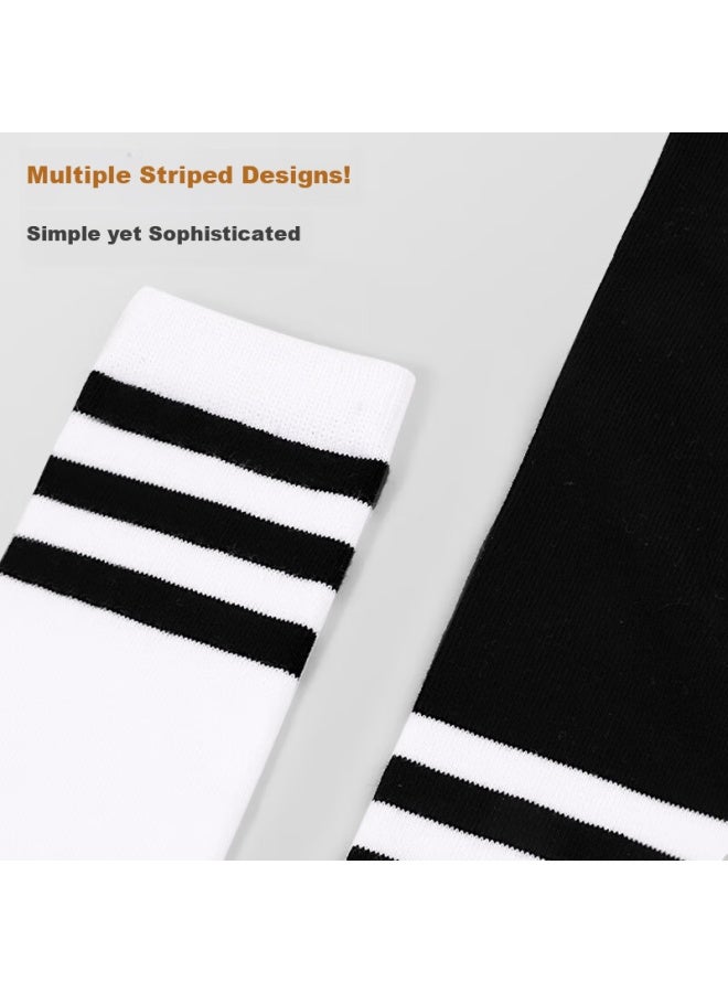 Smart Friends Zhiyou Children's Mid-calf Socks, Girls' Long Socks, Summer Thin High Socks, White Boys' Soccer Socks, Preppy Style School Uniform Socks - Image 4