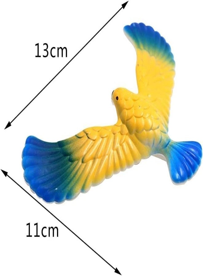 قطعتان من النسر المتوازن، طائر متوازن بجناحيه مع قواعد هرمية، طائر متوازن للأصابع، زينة نسر متوازنة للفيزياء والعلوم، زينة طائر متوازن للأصابع للحفلات - Image 2