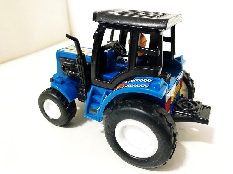 Shinsei Toy Car for Kids-Model-Tractor with Trolley-Pull Back Action-Made in India-for Boys and Girls Above 3 Years-(Colour May Vary) (Tractor with Trolley) - Image 2