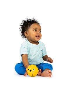 Bright Starts Bright Starts Giggables Roll & Chase Pals Crawling Toy, Lion & Elephant, Unisex, Infant to Toddler, 2-Pack  - Image 4