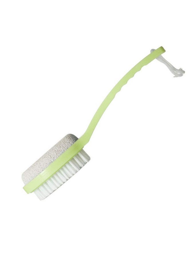 WAFJAMF Foot Stone Brush Exfoliating Brush Shower Foot Srubber With Pumice(1 Pcs Green)  - Image 1