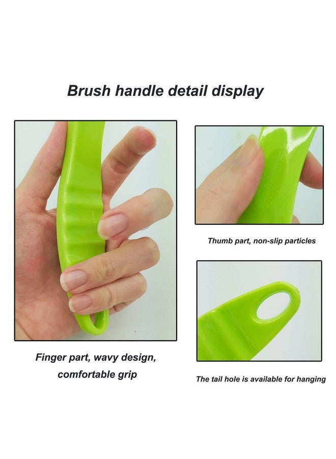 WAFJAMF Foot Stone Brush Exfoliating Brush Shower Foot Srubber With Pumice(1 Pcs Green)  - Image 5