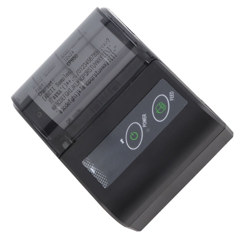 Bluetooth Receipt Printer: Portable Thermal Design - Clear Printing Wireless Mini Printer for Restaurant Retail Mobile Business Outdoor Occasions - Image 3