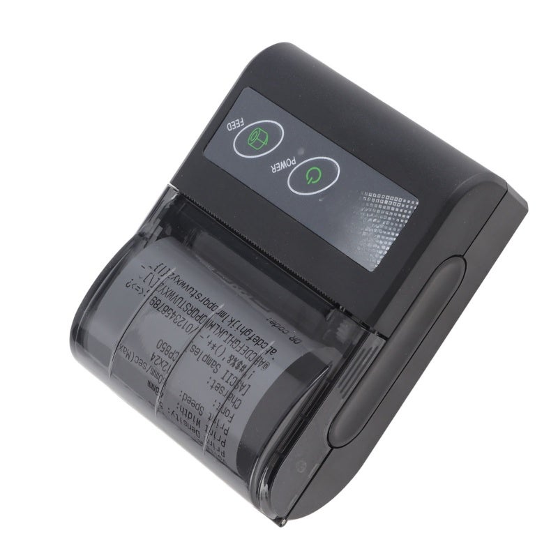 Bluetooth Receipt Printer: Portable Thermal Design - Clear Printing Wireless Mini Printer for Restaurant Retail Mobile Business Outdoor Occasions - Image 5