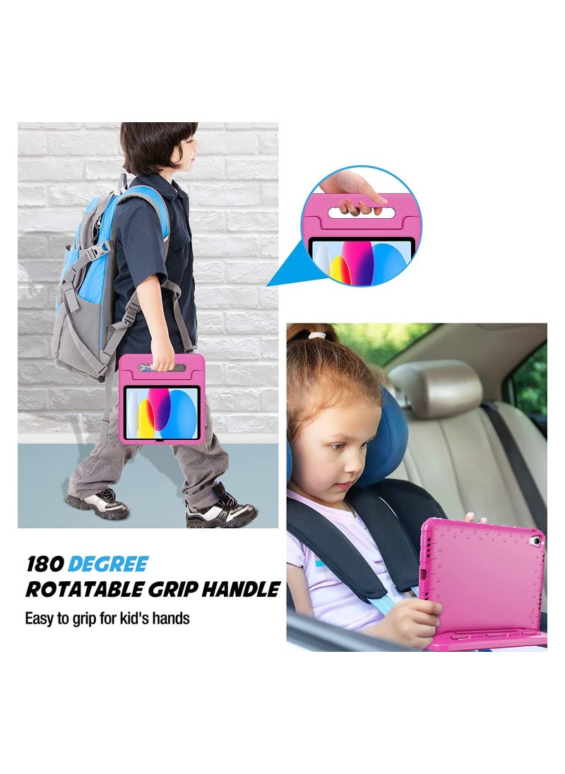 Generic - Kids Case for iPad 10th Generation 10.9 Inch 2022, Shockproof Stand Cover with Convertible Handle Light Weight Kids Friendly Case for Boys Girls Toddlers - Image 1