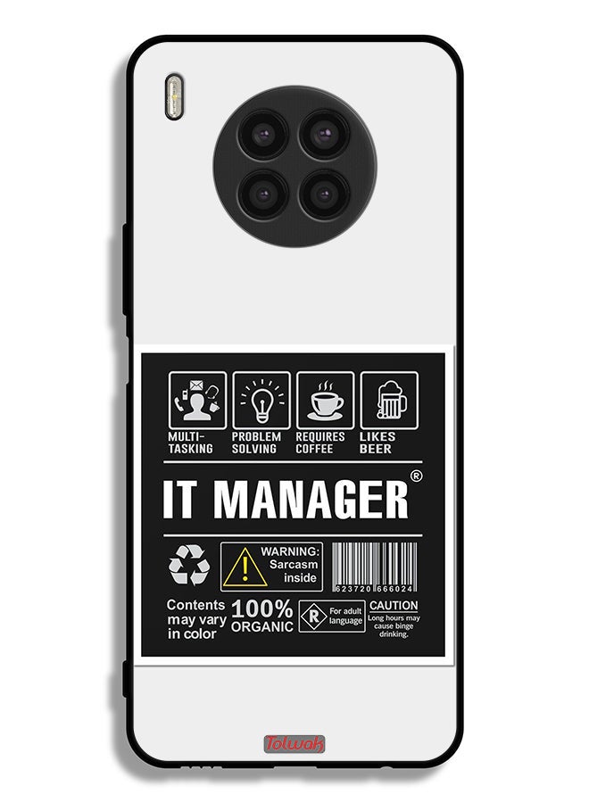 Tolwak Huawei nova 8i Protective Case Cover It Manager Sticker - Image 2