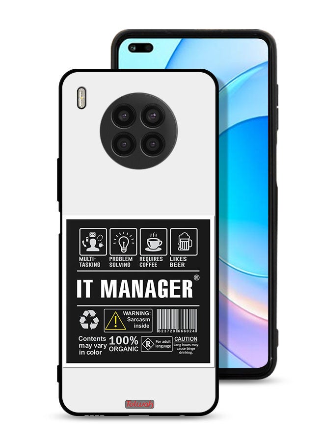 Tolwak Huawei nova 8i Protective Case Cover It Manager Sticker - Image 1