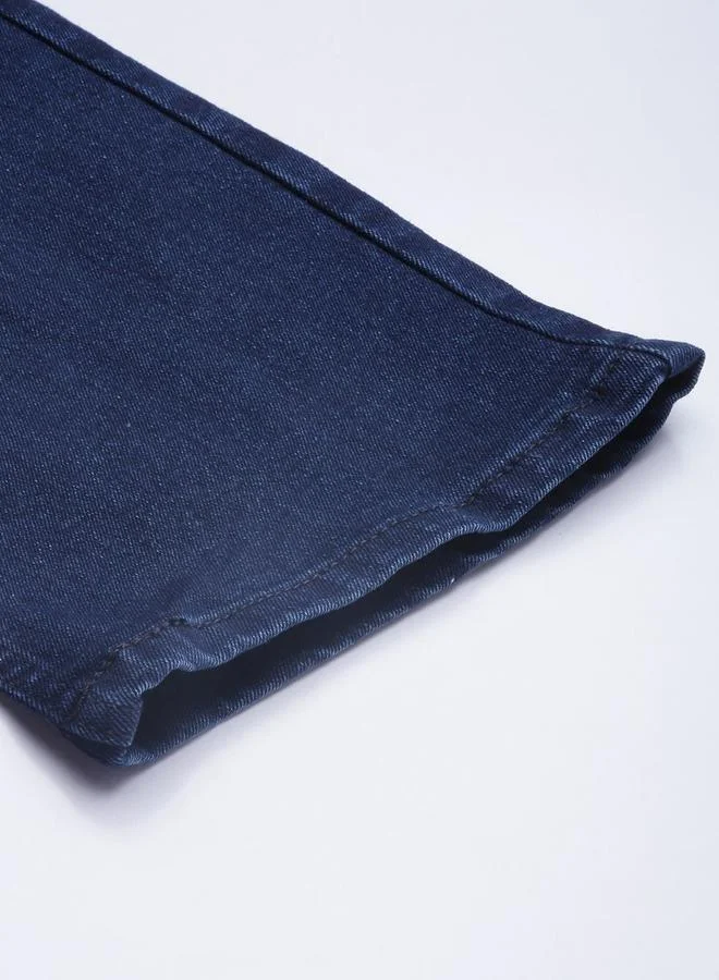 The Indian Garage Co  Men Bootcut Fit Solid Jeans for Men | Best Price UAE