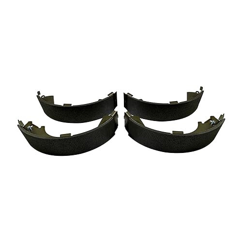IBESTWOLF Front Ceramic Brake Pads and Rear Brake Shoes for 2008-2013 Chevy Silverado 1500 for 2008-2013 GMC Sierra 1500 - Image 3