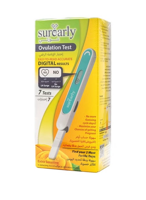 surearly Ovulation Digital Test ( 7 TESTS )