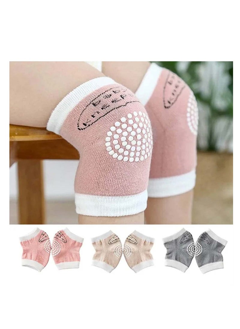STAR BABiES Star Babies - Combo Pack of 2- Scented Bag Pack of 5 (75 Bags w/Dispenser) with Baby Girl's Kneepad - Pink  - Image 3
