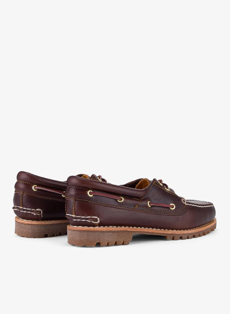 Timberland Brown Women's Authentic 3-Eye Lug Classic Shoes for Women | Best Price UAE
