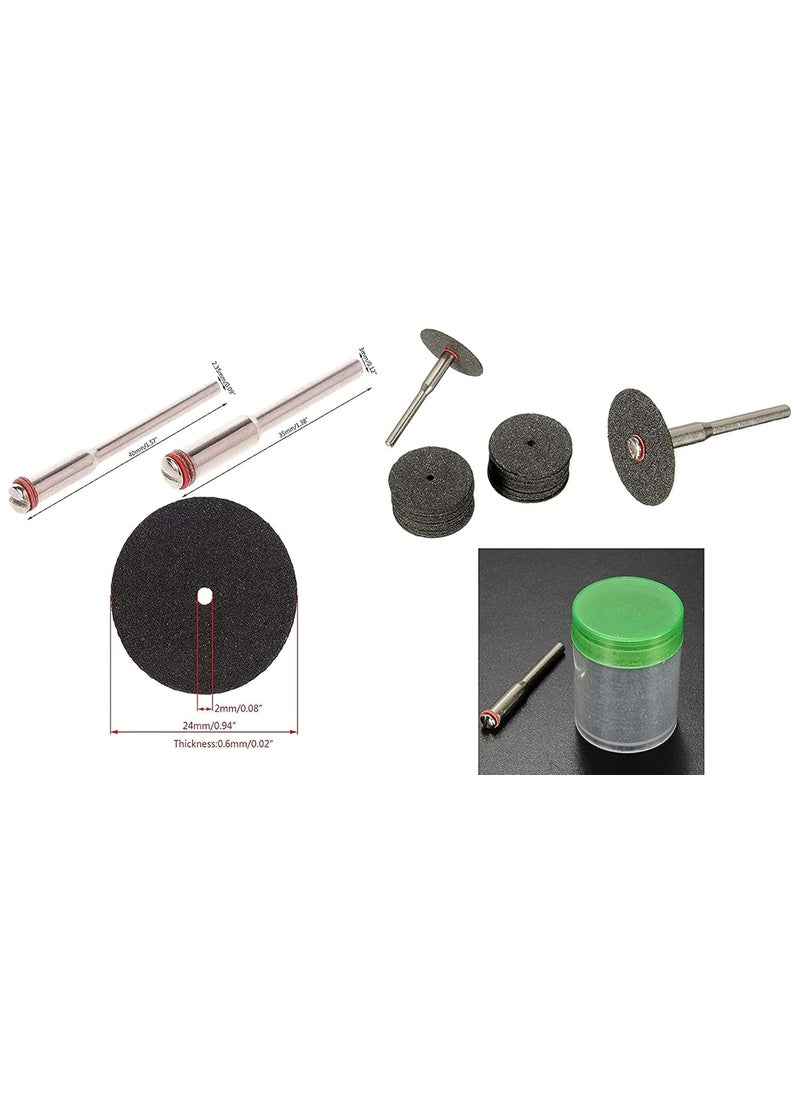 DIY Crafts DIY Crafts CTDIYHI33310 24mm Abrasive Disc Cutting Discs Reinforced Cut Off Grinding Wheels Rotary Blade Cuttter Tools Black  - Image 5