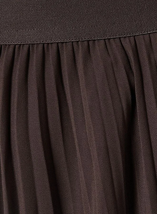 Splash FAV Basics Midi Skirt with Pleated Design
