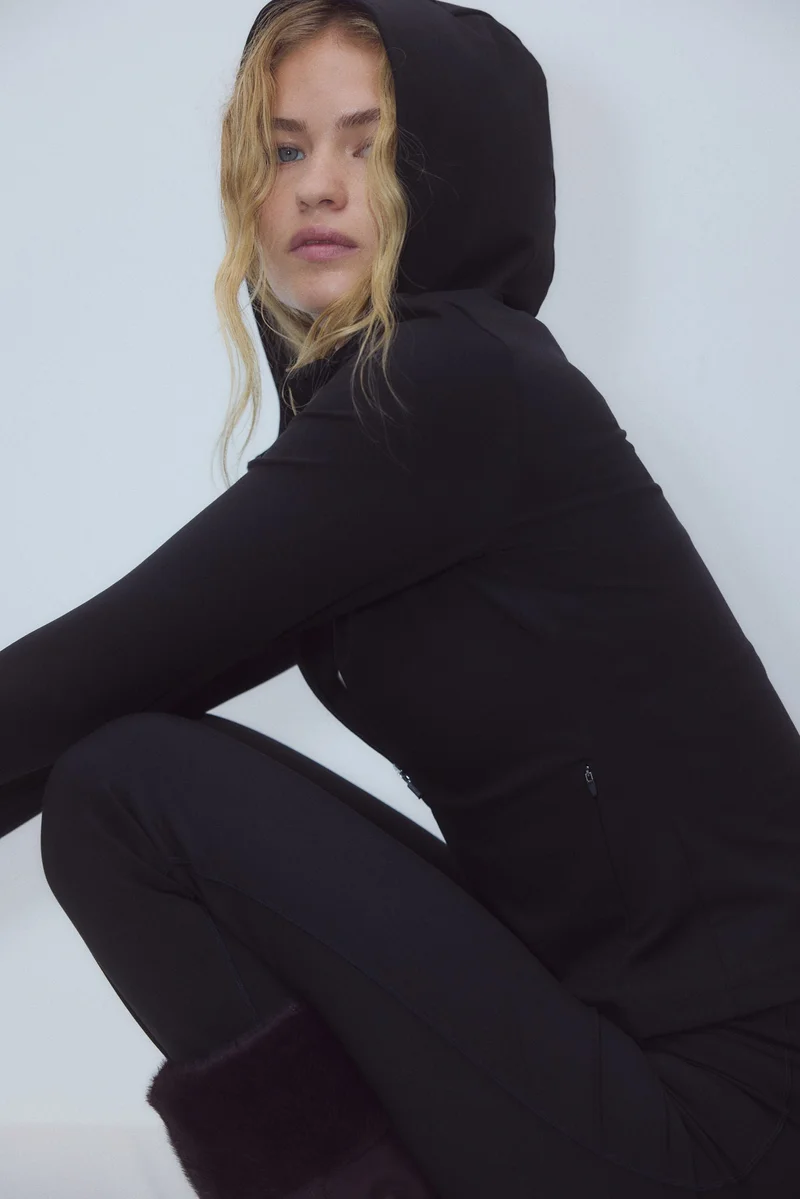 H&M Zip-through sports jacket with SoftMove™