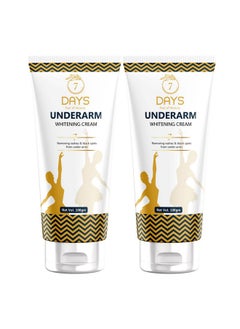7 Days 7 DAYS Underarm Whitening Cream, For Women/Men with Natural Ingredients -100g (Pack of 2)  - Image 1