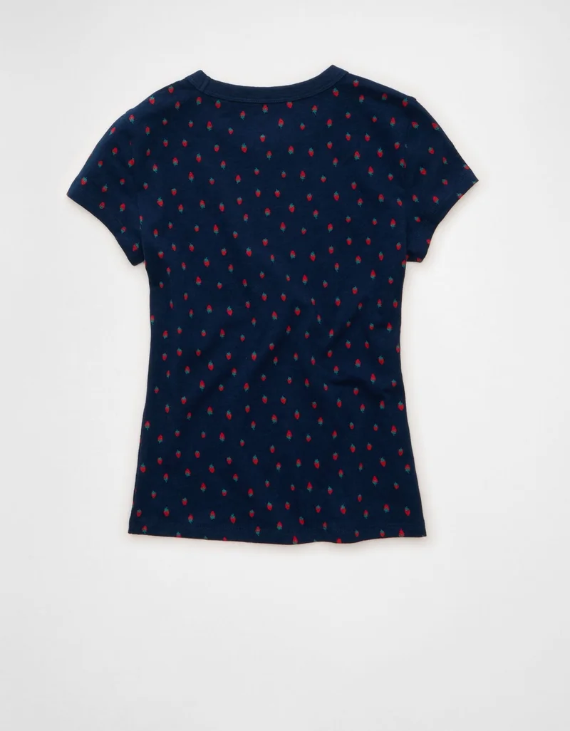American Eagle  AE Hey Baby Cotton Slub Tee for Women | Best Price UAE