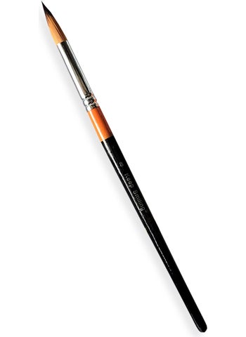Vox Art Watercolor Brush Round Tip No: 8 - Short Handle 